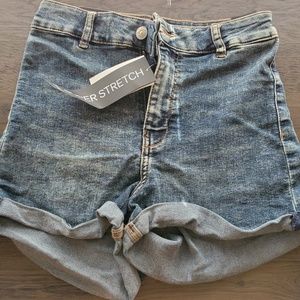 High waist shorts